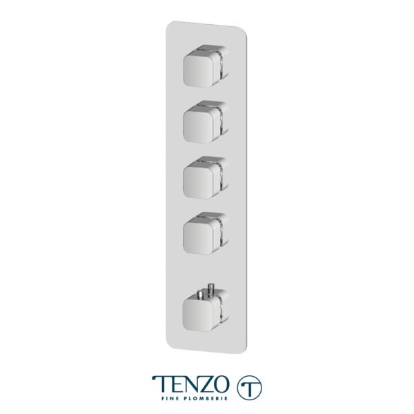 Extenza valve Quantum thermo. 4 functions chrome