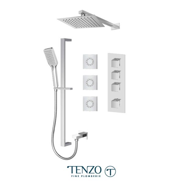 EXTENZA 3 functions shower kit, Slick