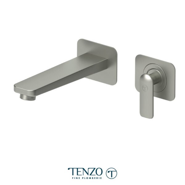 Wall mount lavatory faucet
