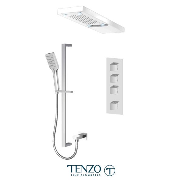 EXTENZA 3 functions shower kit, Slick